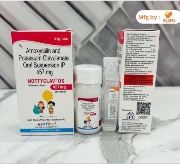 Nottyclav Ds Dry Syrup