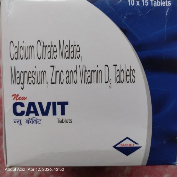 Cavit Calcium Tablet