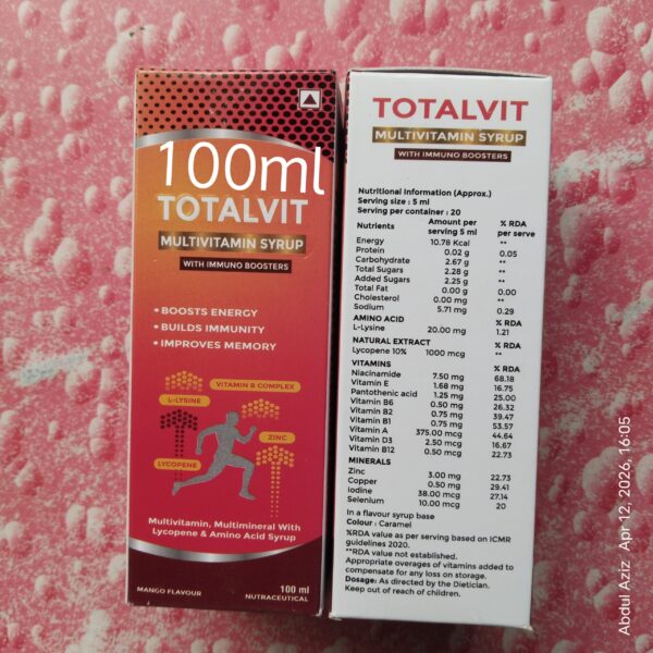 Totalvit Syrup 100 ml