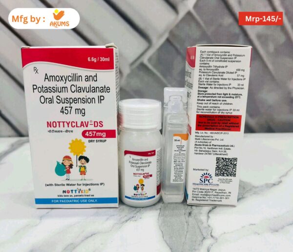 Nottyclav Ds Dry Syrup